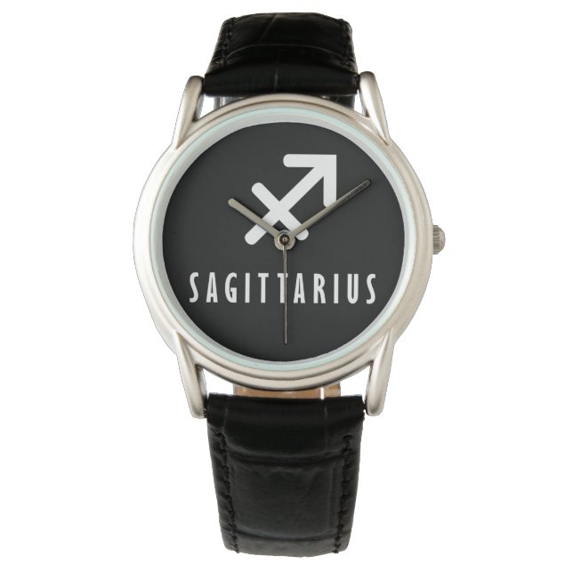 Sagittarius zodiac-tecken armbandsur (Framsida)