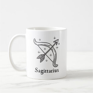 Sagittarius Zodiac-tecken Astrologisk Kaffemugg