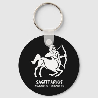 Sagittarius Zodiac-tecken Nyckelring