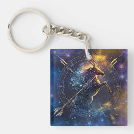 Sagittarius Zodiac-tecken Vattenfärgsdesign