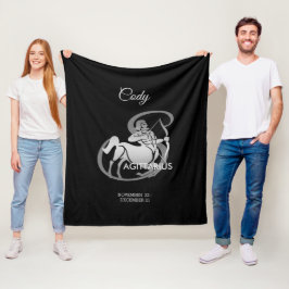 Sagittarius - Zodiac undertecknar Fleecefilt