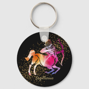 Sagittarius - Zodiac undertecknar Nyckelring
