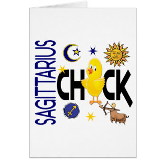 Sagittariuschick 1 hälsningskort