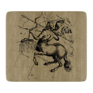 Sagittariuskonstellationkarta Hevelius 1690