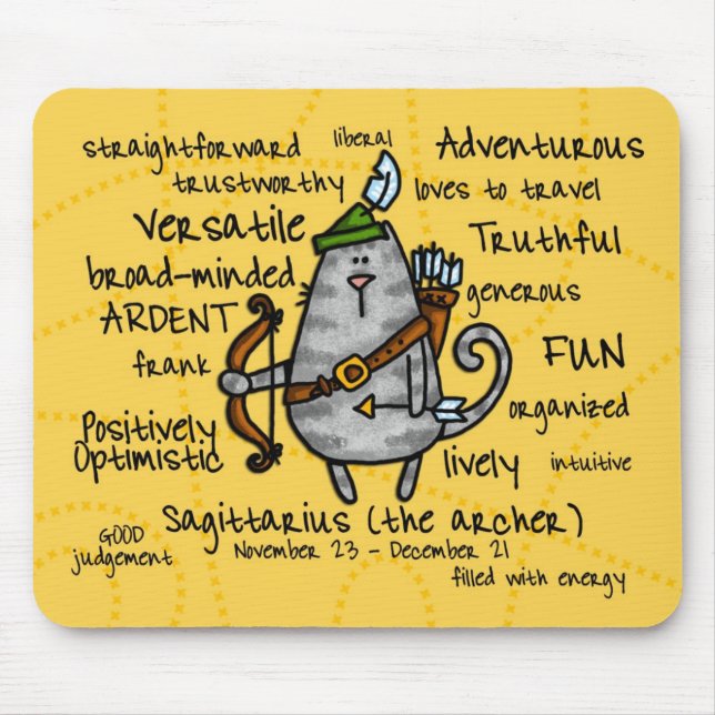 sagittariusmousepad musmatta (Framsidan)