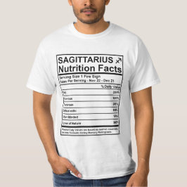 Sagittariusnäringfakta - #SaveTheWorldTribe T Shirt