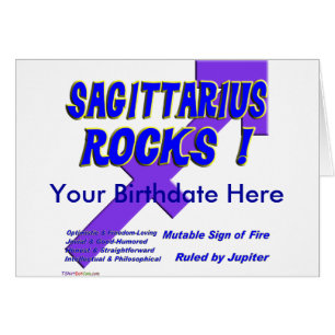 Sagittariusstenar! Hälsningskort