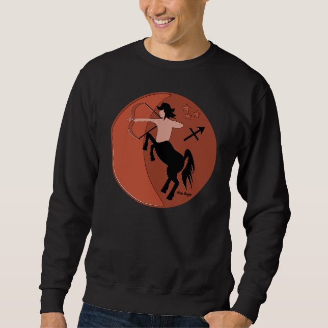 Sagittariuströja Långärmad Tröja (Framsida)