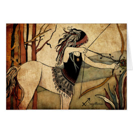 SagittariusZodiac Hälsningskort