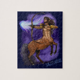 SagittariusZodiac undertecknar Pussel