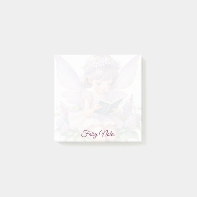 Sagoälva Pastell Personliga Post-it-lappar Post-it Block (Framsida)