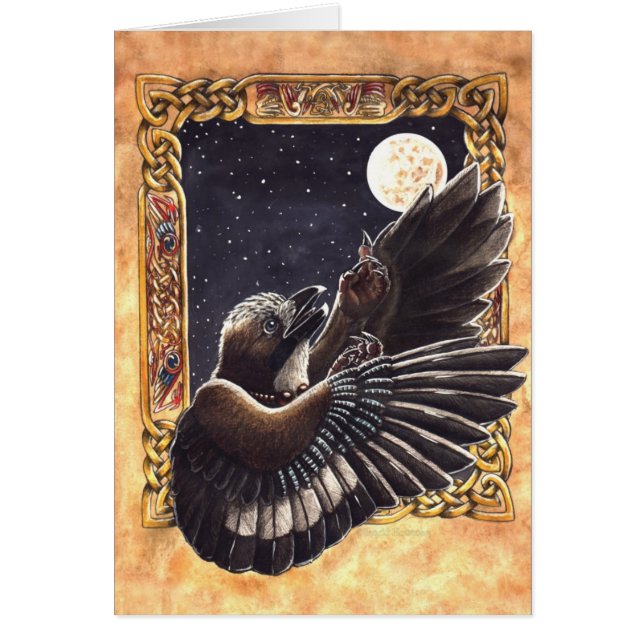 Sagoberättaren Hälsningskort (Framsidan)