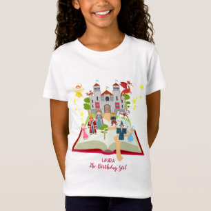 Sagoberättelser Flickans Födelsedagsfest T Shirt