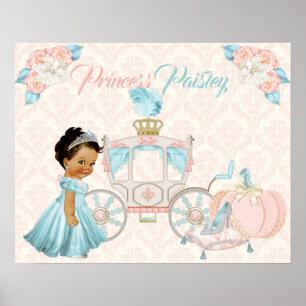 Sagobil Prinsessa Personlig Barnkammare Poster