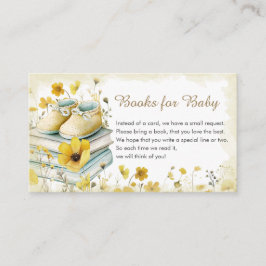 Sagobok En Ny Kapitel Baby Shower Böcker För Bebis Tilläggskort