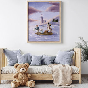Sagobok om fantastiska pirater poster