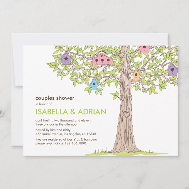 Sagobok ritning Baby Shower-inbjudan Inbjudningar (Framsida)