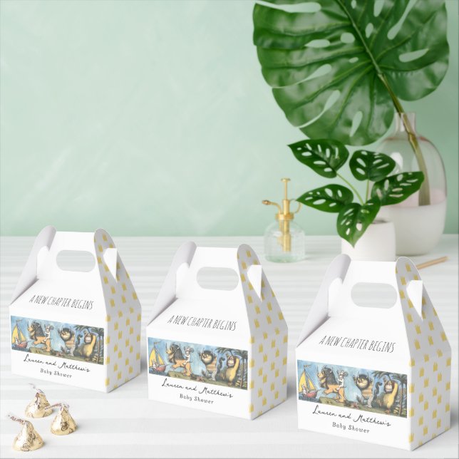 Sagobok Vilda Äventyr Baby Shower Presentaskar (Multipel)