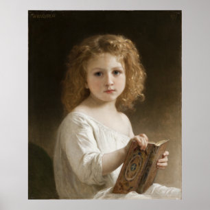 Sagoboken - William Bouguereau Poster