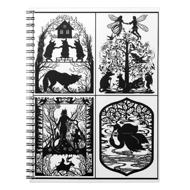Sagoboksanteckningsbok Anteckningsbok (Framsidan)