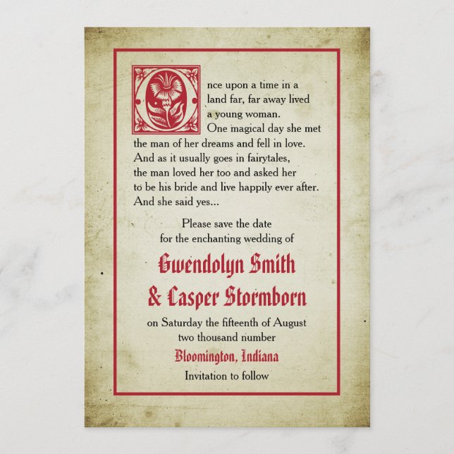 Sagoboksida | Vintage Sago Sparadatum Spara Datumet (Framsida)