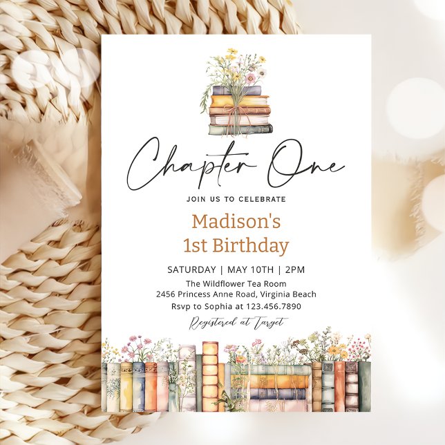 Sagoboksinbjudan till födelsedagsfest inbjudningar (Skapare uppladdad)