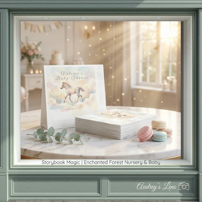 Sagoboksmagi Förtrollad Skog  Pappersservett (Storybook Magic Enchanted Forest Napkins)