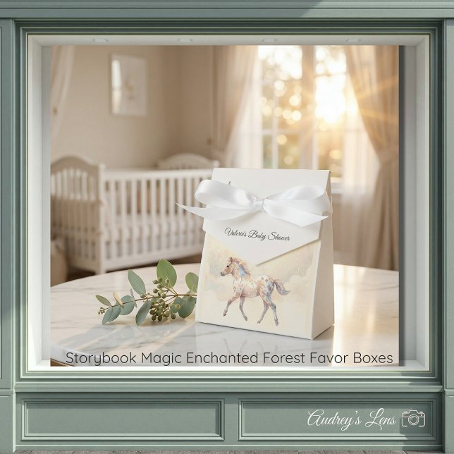 Sagoboksmagi Förtrollad Skog  Presentaskar (Storybook Magic Enchanted Forest Favor Boxes)