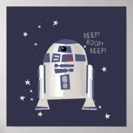 Sagobokstil R2-D2 - Pip! Bip! Pip! Poster