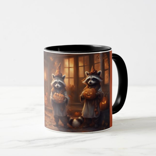 Sagoboksvaskrar i Halloween-kostymer Mugg (Framsida höger)