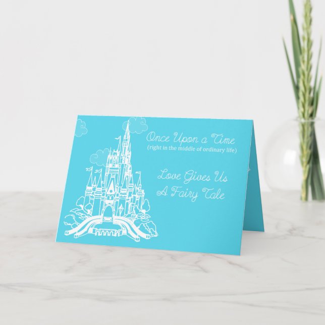 Sagobrollops-kort för tack kort (Framsida)