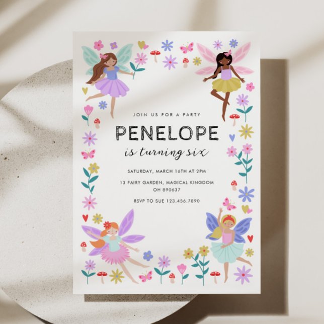 Sagobud-inbjudan till födelsedag inbjudningar (Skapare uppladdad)