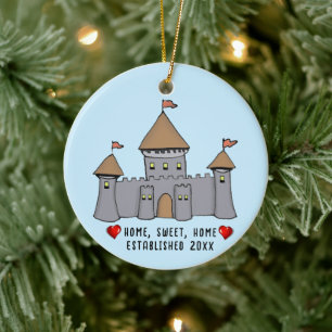 Sagocastell Julgransprydnad Keramik