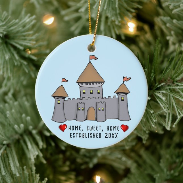 Sagocastell Julgransprydnad Keramik (Träd)