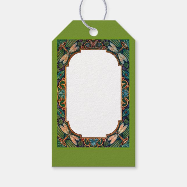 Sagodraggflygning  presentetikett (Framsidan)