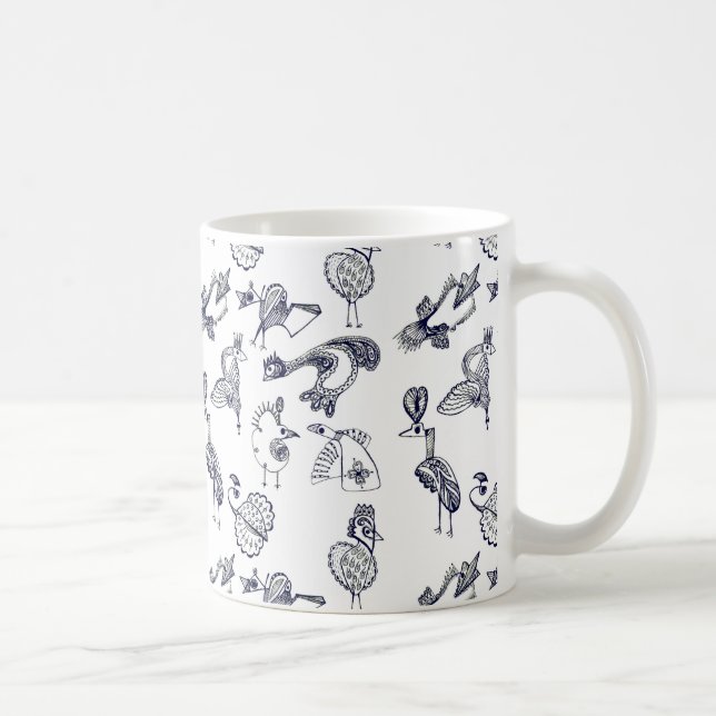 Sagofåglar Kaffemugg (Höger)