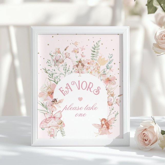 Sagofavoriter Whimsical Lila 1-årsfest Poster (Skapare uppladdad)