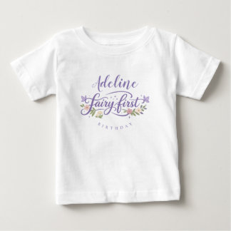 Sagoflicka Första Födelsedags Baby T-Shirt