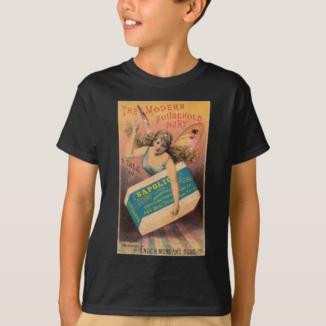 Sagoflicka från gammal tvålreklam tee (Framsida)