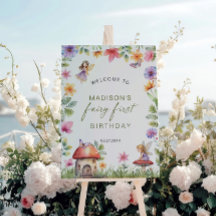 Sagoförsta födelsedags Förtrollad Skog Välkommen