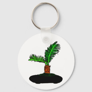 SagohandflatanBonsai skrivar grafiskt avbildar Nyckelring