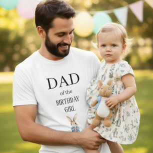 Sagoharen Pappa till Födelsedagsflickan Party T Shirt