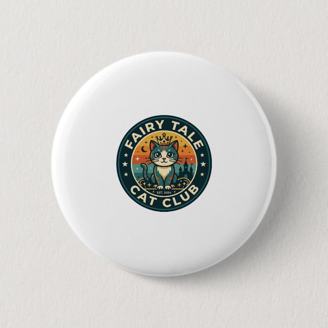 Sagokatt Söt Katt Design - Sagokatt  Knapp (Framsida)