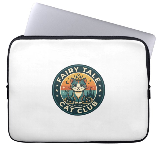Sagokatt Söt Katt Design - Sagokatt  Laptop Fodral (Framsidan)