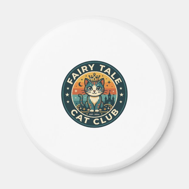 Sagokatt Söt Kitty-design - Sagokatt  Magnet (Framsidan)