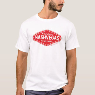 Sagolik diamantlogotyp för NASHVEGAS TM T-shirt