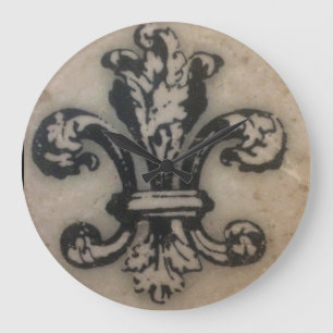 SAGOLIK FLEUR DE LIS STOR KLOCKA