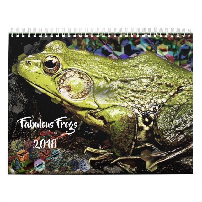SAGOLIK kalender för GRODOR 2018 (Omslag)