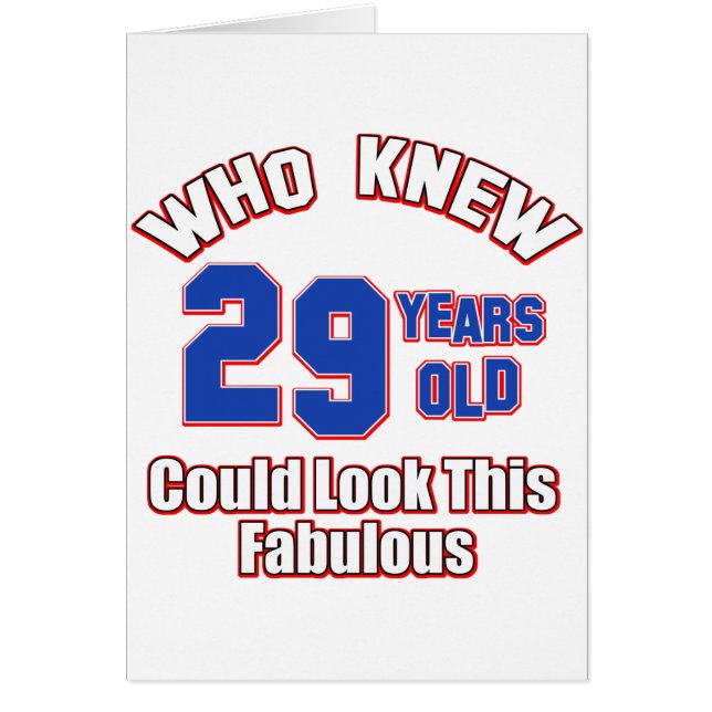 sagolik look 29 hälsningskort (Framsidan)