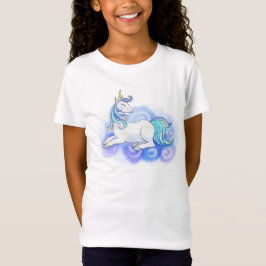 Sagolik magisk enhörning t shirt